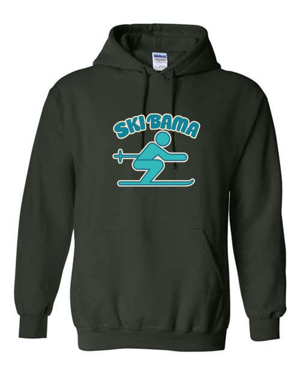 Ski Bama Hooded Sweatshirt Ski Bama 5 Forest Youth Small - Third Coast Soccer