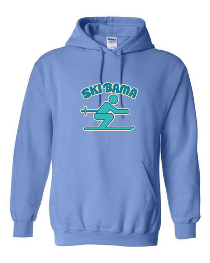 Ski Bama Hooded Sweatshirt Ski Bama 5 Light Blue Youth Small - Third Coast Soccer