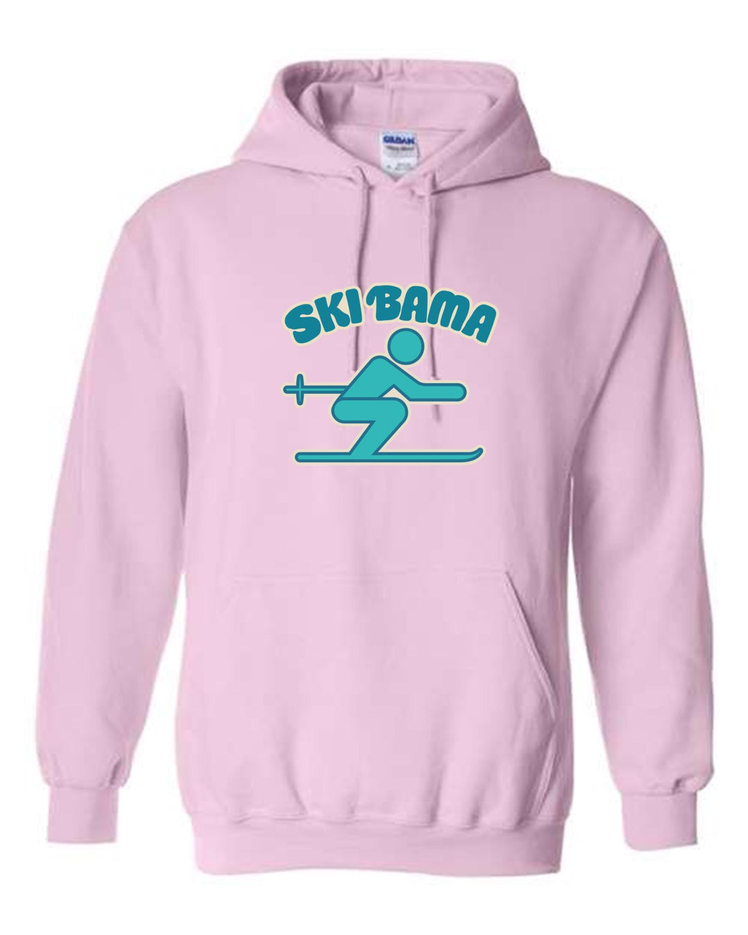 Ski Bama Hooded Sweatshirt Ski Bama 5 Light Pink Youth Small - Third Coast Soccer