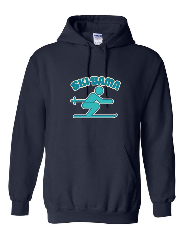 Ski Bama Hooded Sweatshirt Ski Bama 5 Navy Youth Small - Third Coast Soccer