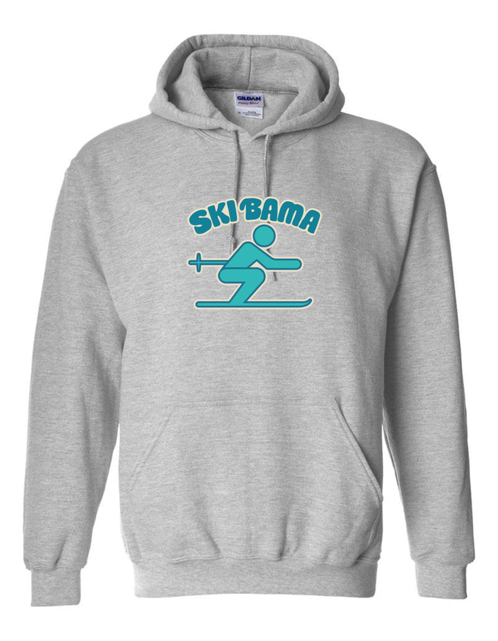 Ski Bama Hooded Sweatshirt Ski Bama 5 Sport Grey Youth Small - Third Coast Soccer