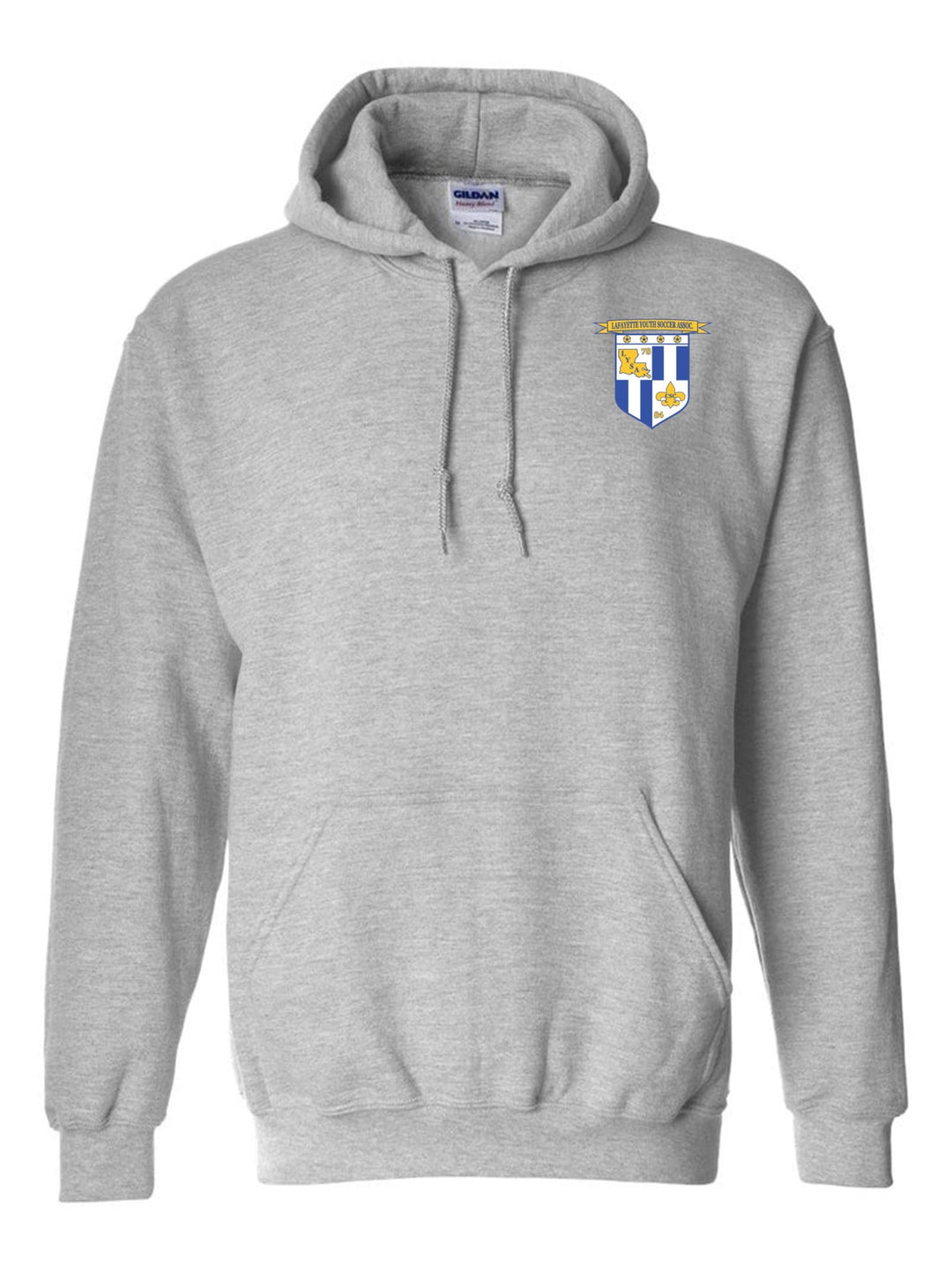 LYSA Hooded Sweatshirt LYSA Spiritwear Sport Grey Mens Small - Third Coast Soccer