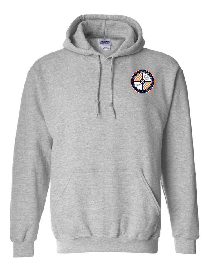 Crossroads Soccer Association Hooded Sweatshirt Crossroads Spiritwear Sport Grey Mens Small - Third Coast Soccer