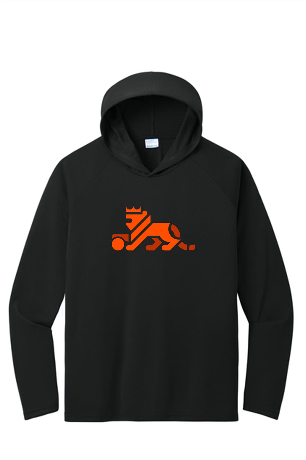 Louisiana Elite Lion Performance Pullover Hooded Tee Louisiana Elite Spiritwear Black Mens Small - Third Coast Soccer