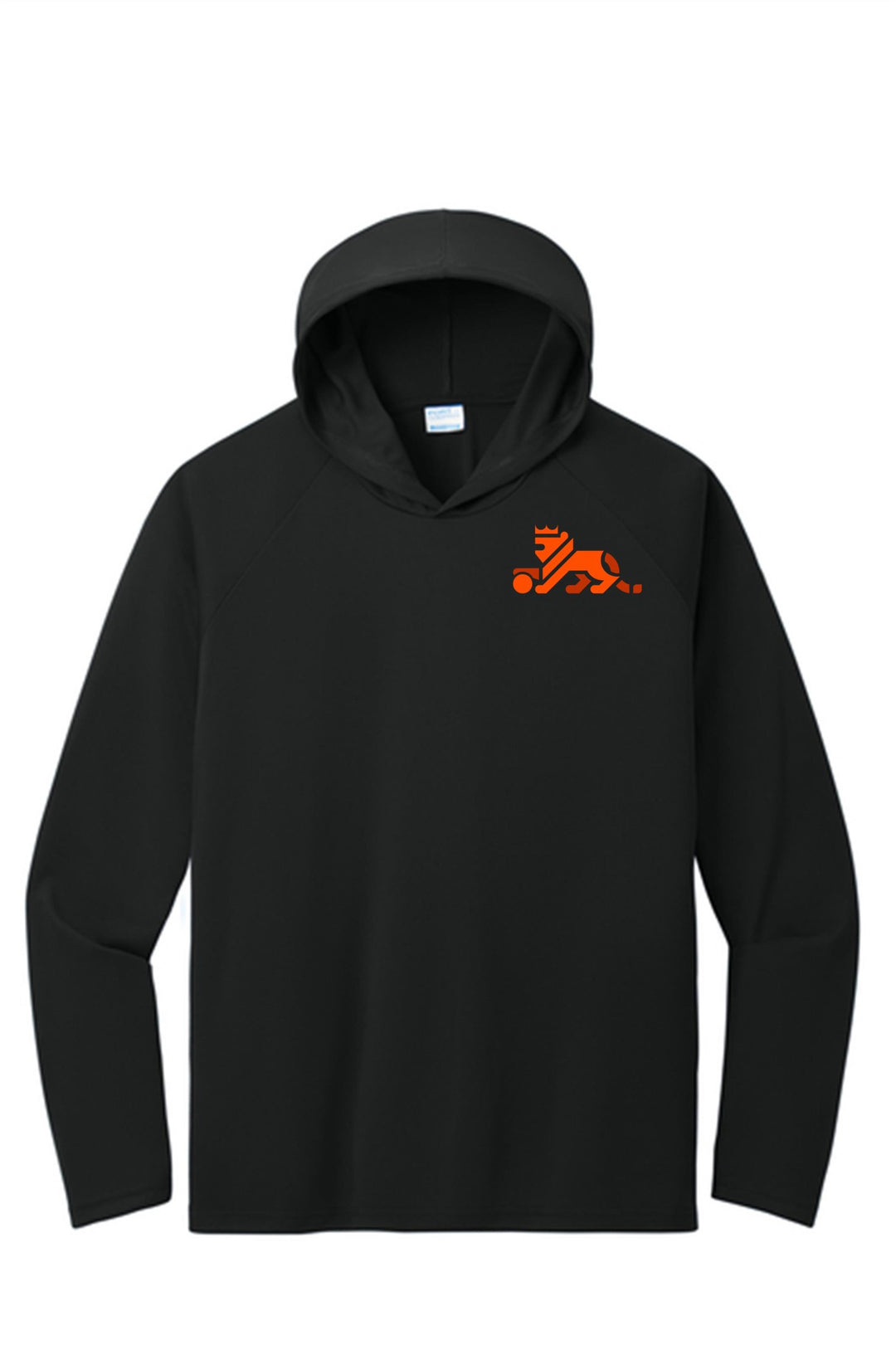 Louisiana Elite Lion Performance Pullover Hooded Tee Louisiana Elite Spiritwear Black Mens Small - Third Coast Soccer