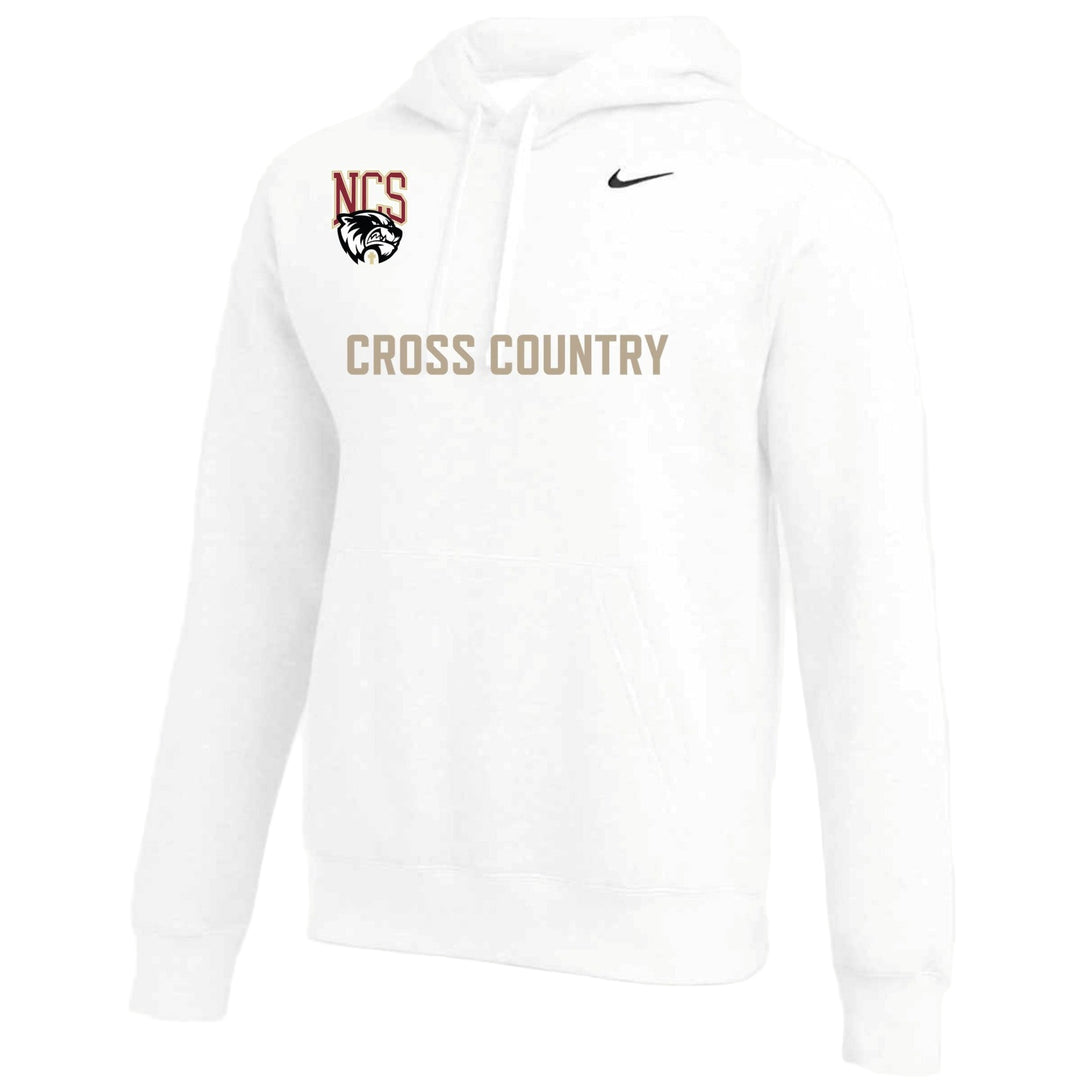 Nike Northlake Cross Country Men's Team Club Pullover Hoody - White NCS Cross Country - Third Coast Soccer