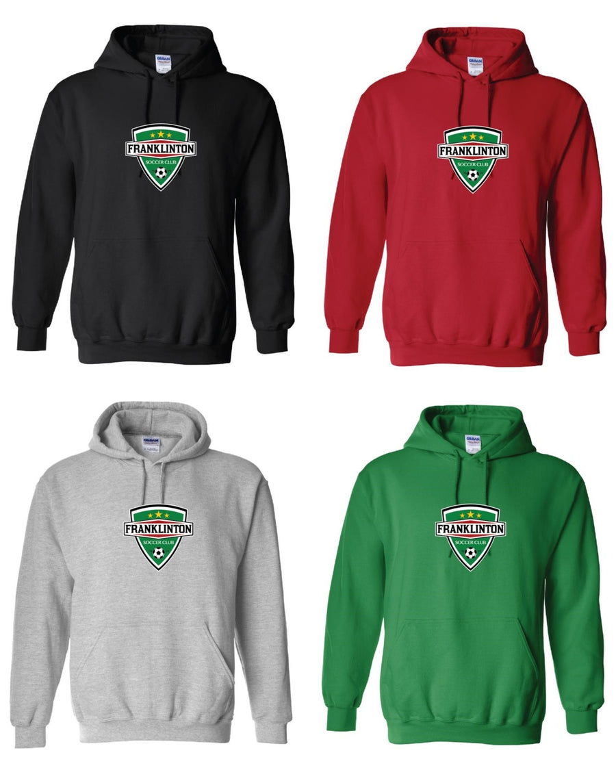 Franklinton SC Logo Hooded Sweatshirt Franklinton SC Spiritwear   - Third Coast Soccer