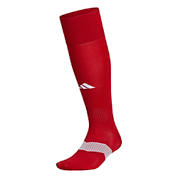 adidas Louisiana Fire Metro VI Sock - Red/White Louisiana Fire 2022-2024   - Third Coast Soccer