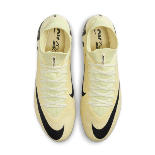 Nike Mercurial Superfly 9 Pro FG - Lemonade/Black Mens Footwear   - Third Coast Soccer
