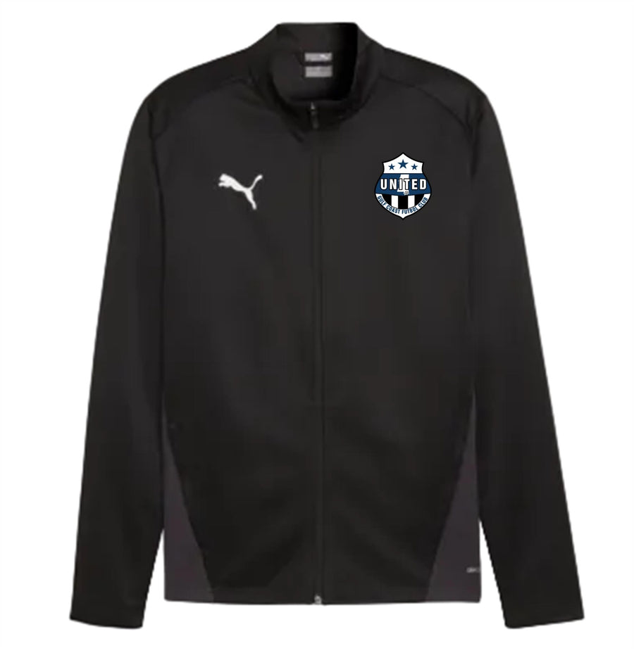 Puma GCU Women's Team Goal Training Jacket - Black Gulf Coast United 26-28 - Third Coast Soccer