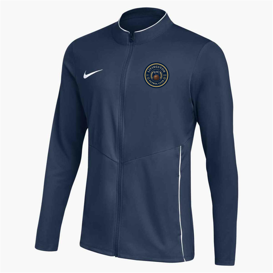 Nike LFC Park 26 Jacket Livingston Futbol Club Navy Youth Small - Third Coast Soccer