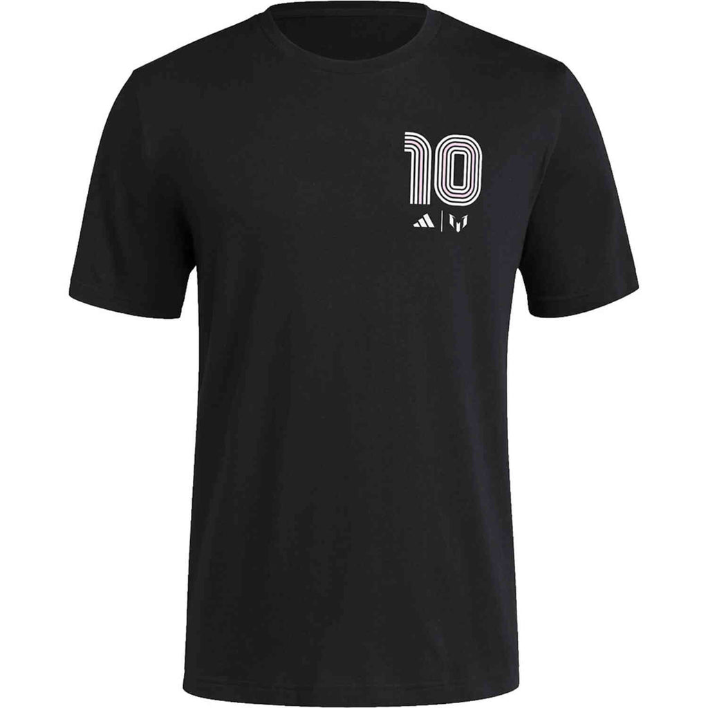 adidas Messi Heritage 10 Tee - Black – Third Coast Soccer