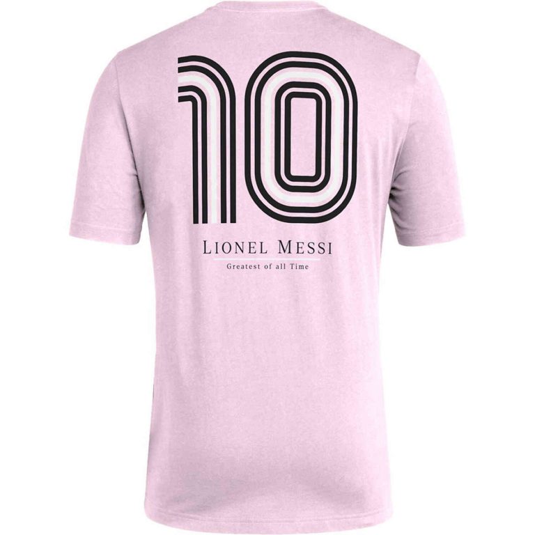 adidas Messi Heritage 10 Tee - Pink Club Replica   - Third Coast Soccer