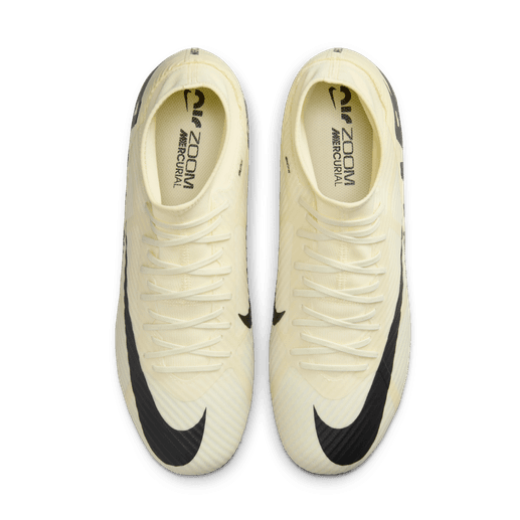 Nike Mercurial Superfly 9 Academy FG - Lemonade/Black Mens Footwear   - Third Coast Soccer
