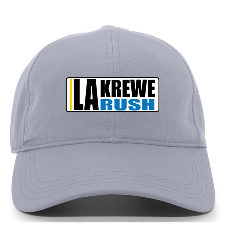 TCS LA Krewe Rush Adjustable Cap LA Krewe Rush Spiritwear Silver Full Color Patch - Third Coast Soccer