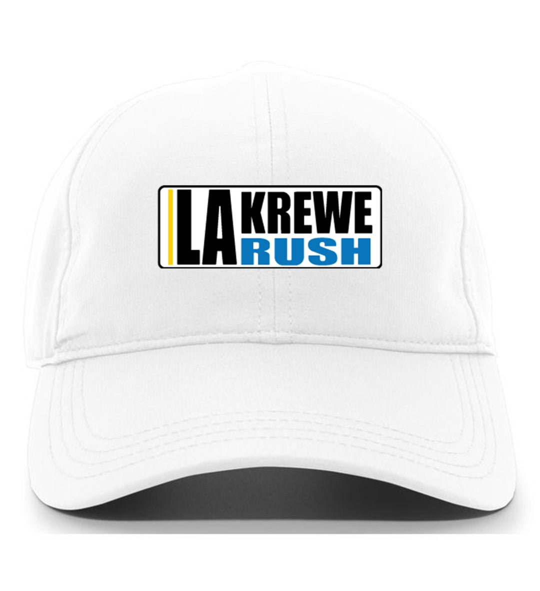 TCS LA Krewe Rush Adjustable Cap LA Krewe Rush Spiritwear White Full Color Patch - Third Coast Soccer