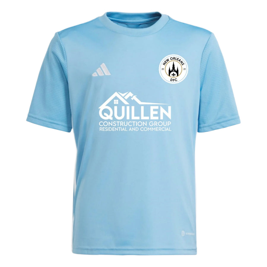 adidas New Orleans DFC Youth Tabela 23 Jersey - Light Blue NODFC 25-27 - Third Coast Soccer
