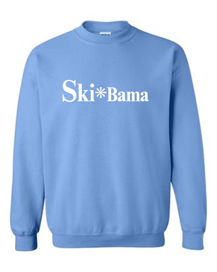 Ski Bama Crewneck Sweatshirt Ski Bama Light Blue Youth Small - Third Coast Soccer