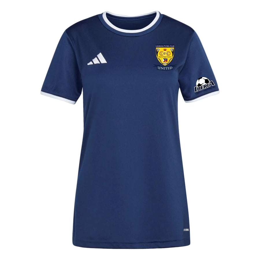 adidas Louisiana FC Women's Entrada 26 Jersey - Navy LFC 26-28 - Third Coast Soccer