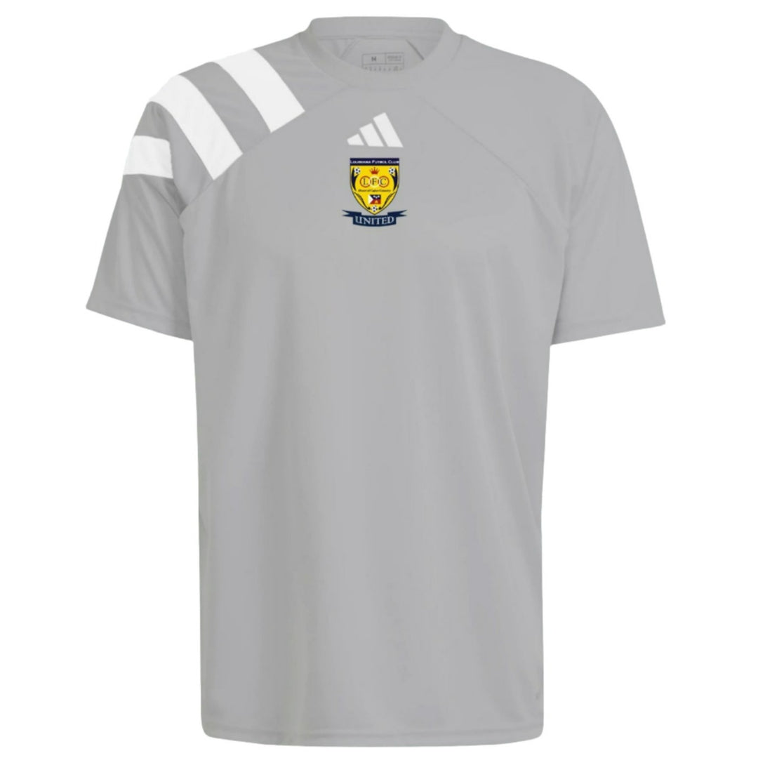 adidas Louisiana FC Youth Fortore 23 Jersey - Light Grey Louisiana Futbol Club 24   - Third Coast Soccer