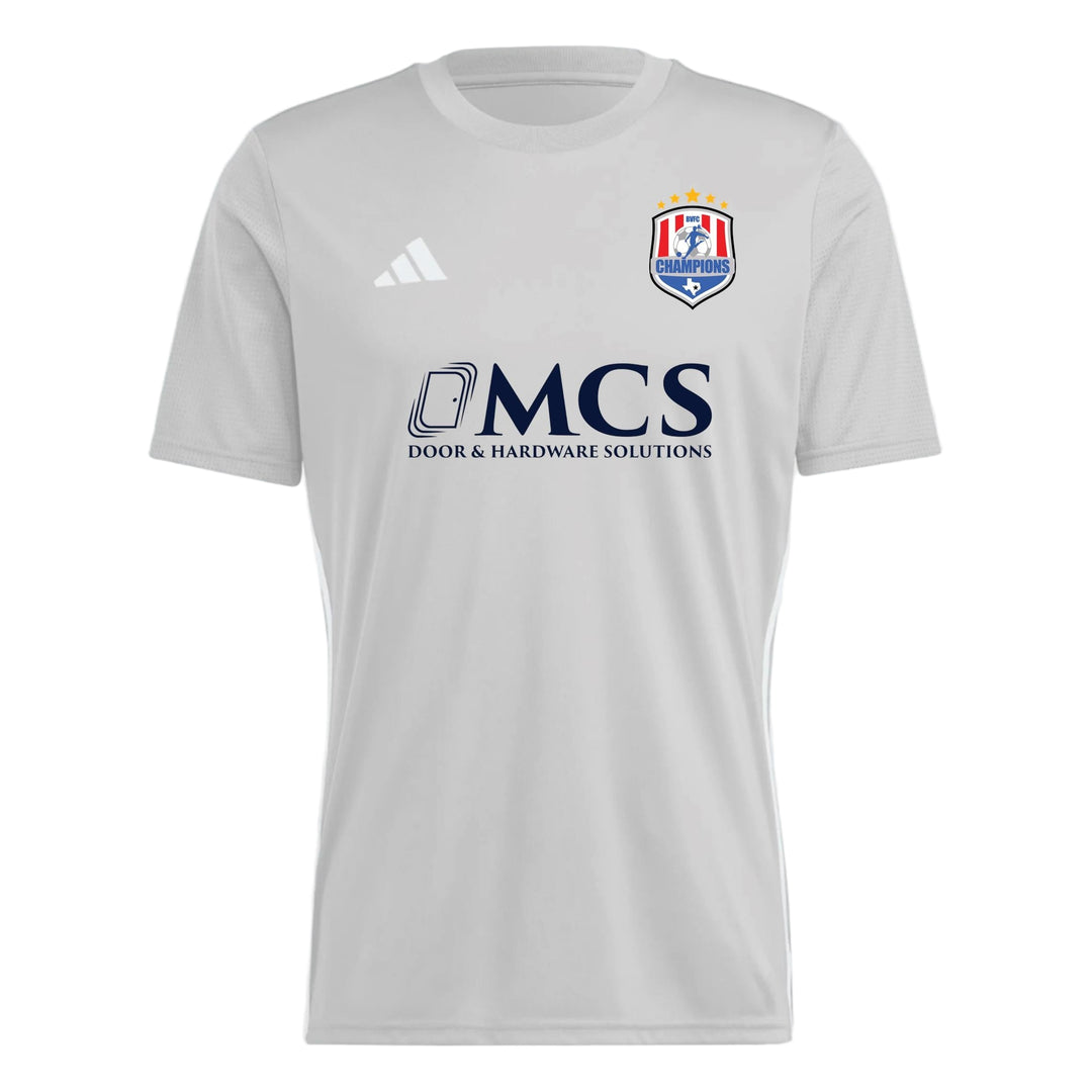 adidas BVFC Girls Youth Tabela 23 Jersey - Light Grey