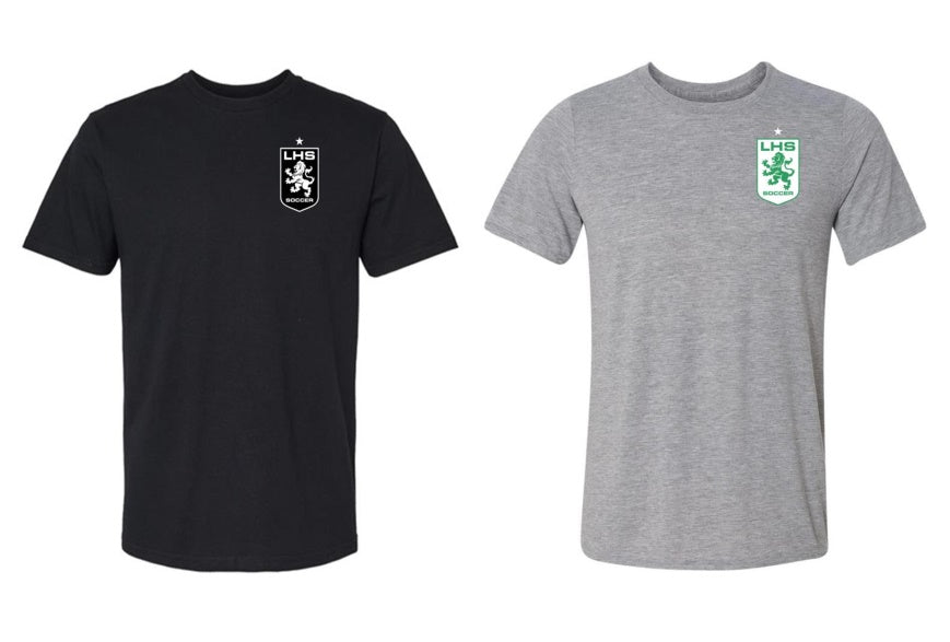 Lafayette HS Short-Sleeve Performance Shirt - Black and Grey LHS 24   - Third Coast Soccer