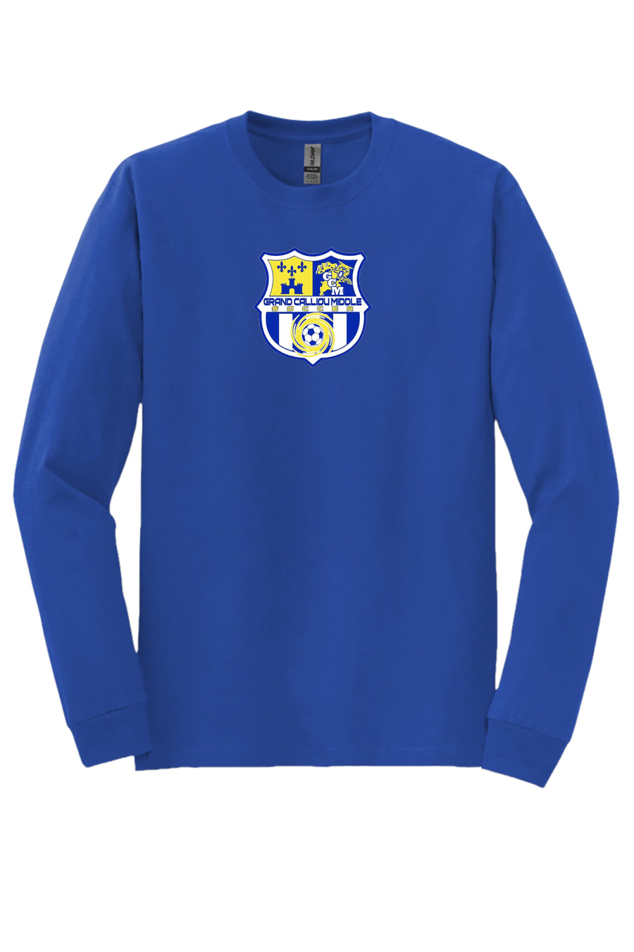 GCMS Soccer Long Sleeve T-shirt T-Shirts Blue Mens Small - Third Coast Soccer