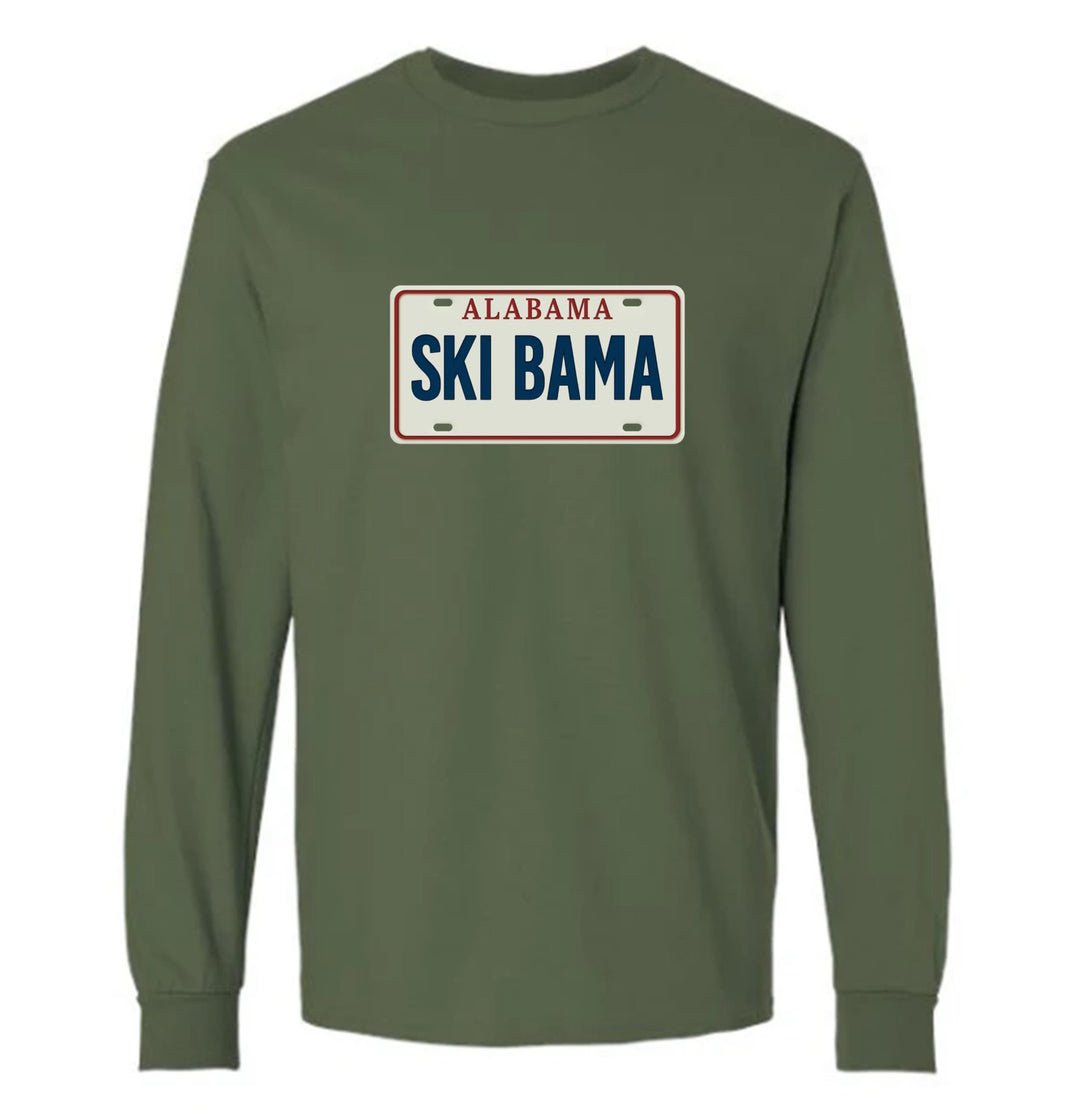 Alabama Ski Bama Long-Sleeve T-Shirt AL Ski Bama - Third Coast Soccer