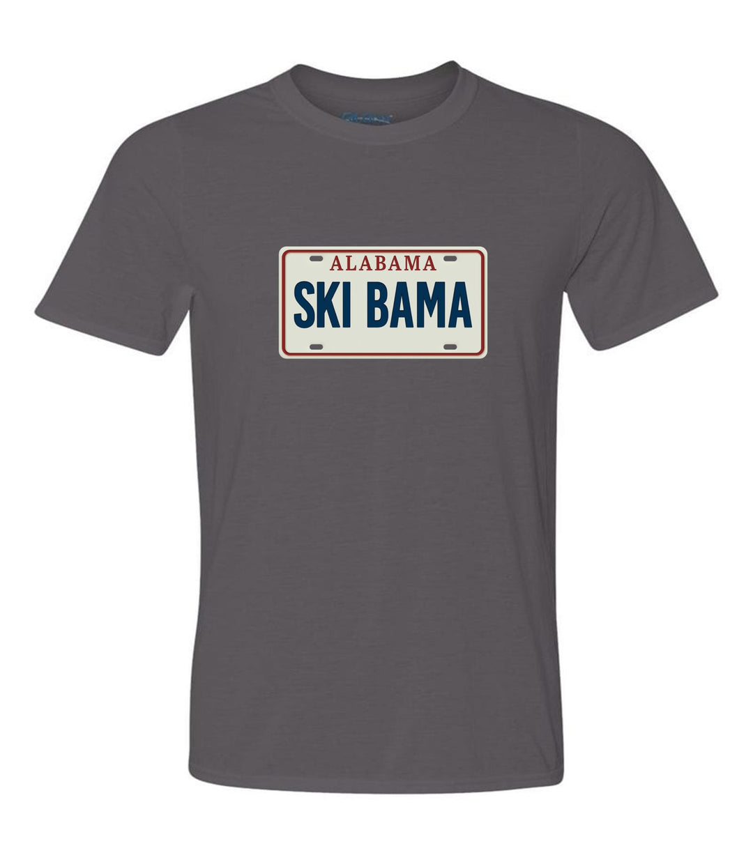 Alabama Ski Bama Short-Sleeve T-Shirt AL Ski Bama Charcoal Youth Small - Third Coast Soccer