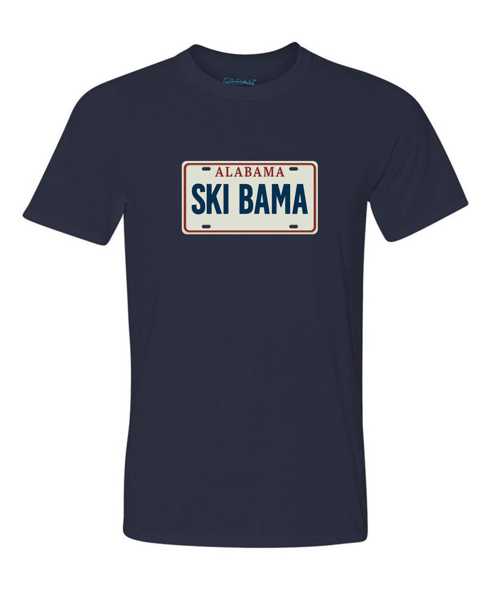 Alabama Ski Bama Short-Sleeve T-Shirt AL Ski Bama Navy Youth Small - Third Coast Soccer