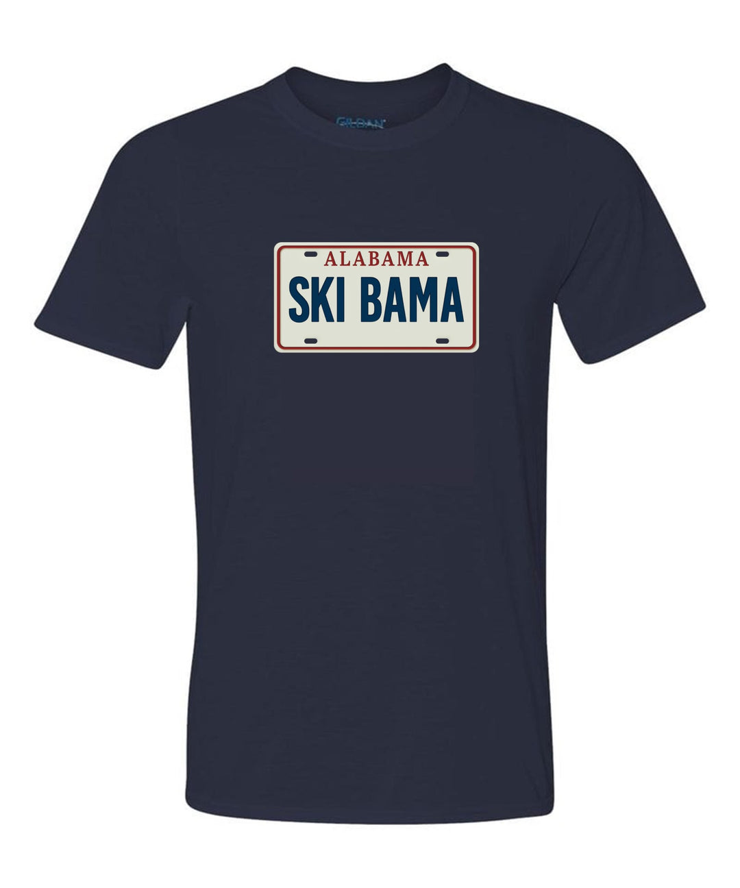 Alabama Ski Bama Short-Sleeve T-Shirt AL Ski Bama Navy Youth Small - Third Coast Soccer