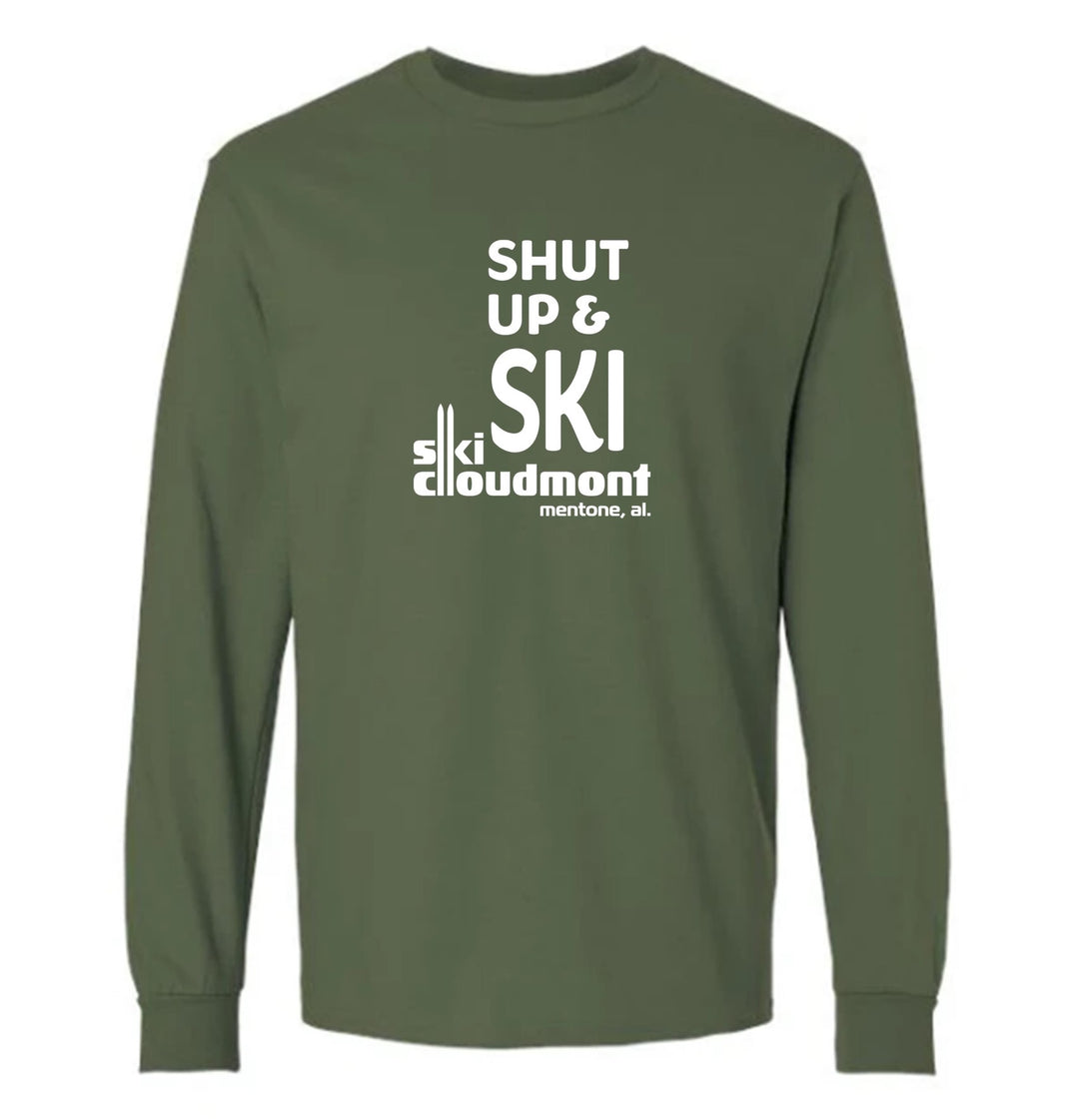 Shut Up & Ski Long-Sleeve T-Shirt Shut up & ski - Third Coast Soccer