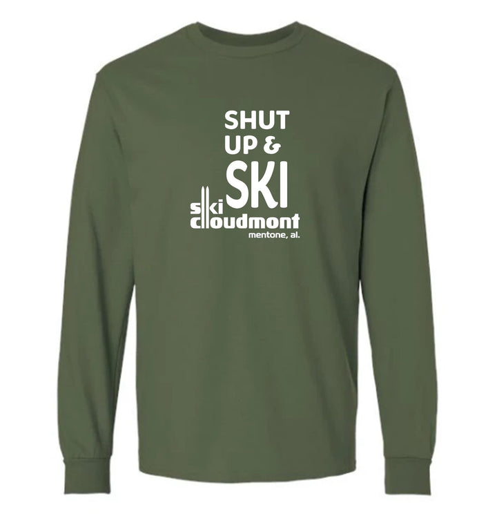 Shut Up & Ski Long-Sleeve T-Shirt Shut up & ski - Third Coast Soccer
