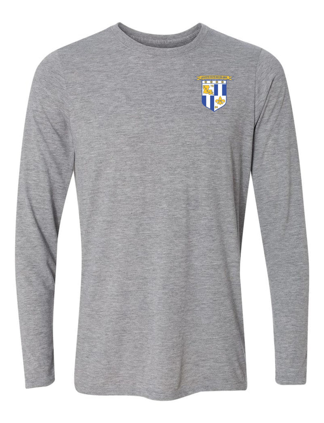 LYSA Long-Sleeve T-Shirt LYSA Spiritwear Sport Grey Mens Small - Third Coast Soccer