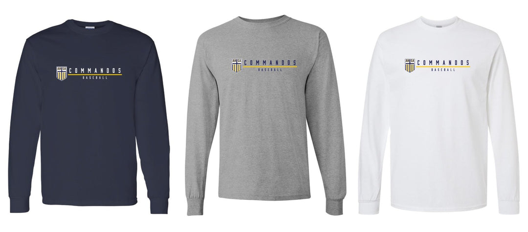 AHSA Baseball Long-Sleeve Performance T-Shirt AHSA Baseball - Third Coast Soccer