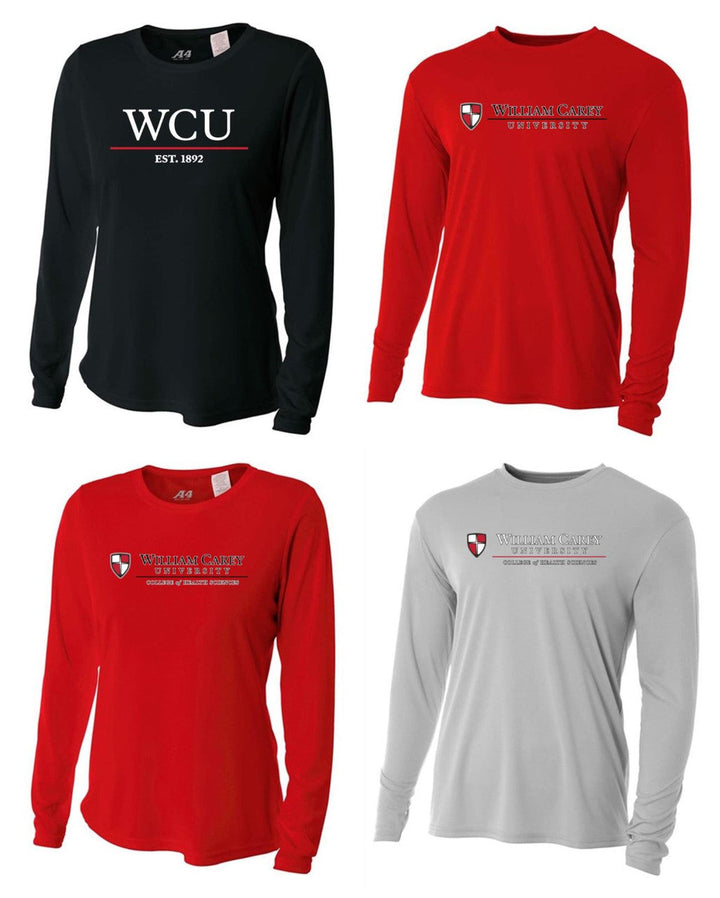 WCU College Of Health Sciences Youth Long-Sleeve Performance Shirt WCU Health Sciences   - Third Coast Soccer