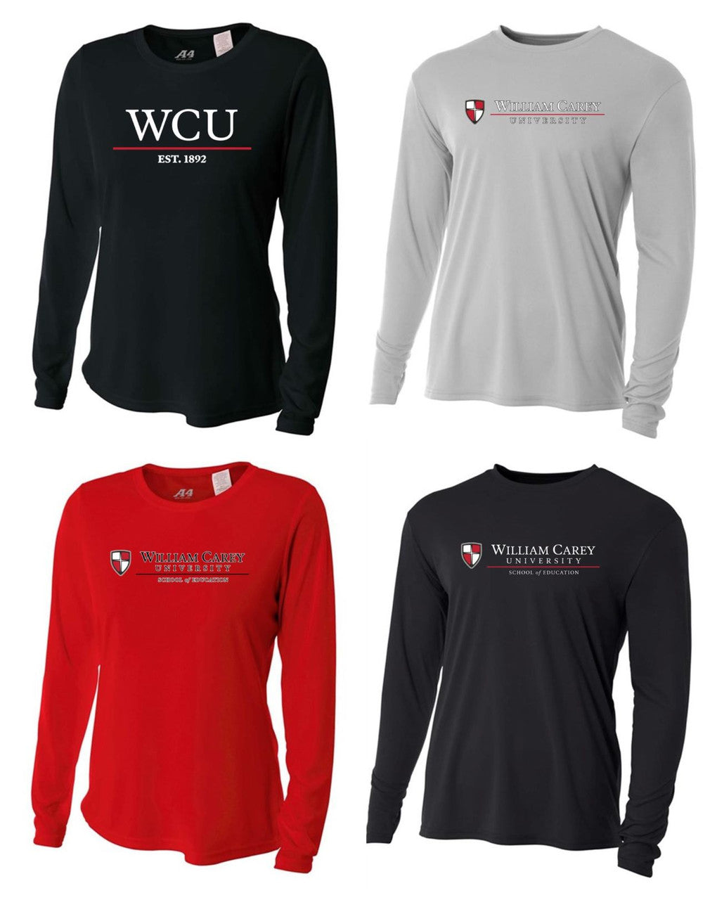 WCU School Of Education Women's Long-Sleeve Performance Shirt WCU Education   - Third Coast Soccer