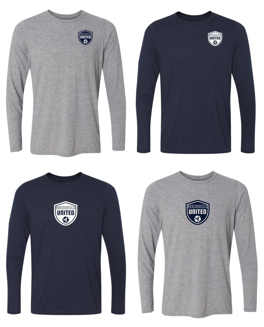 Madisonville United Long-Sleeve T-Shirt Madisonville United Spiritwear - Third Coast Soccer