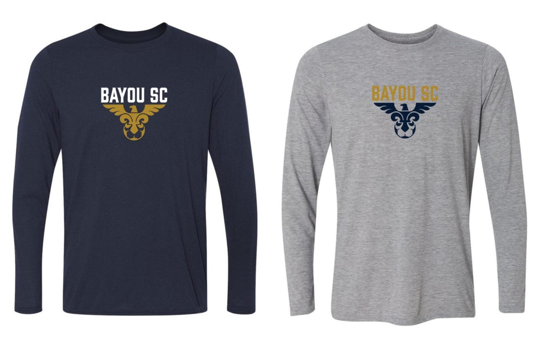 Bayou SC Blackhawk Long-Sleeve T-Shirt Bayou Soccer Club Spiritwear - Third Coast Soccer