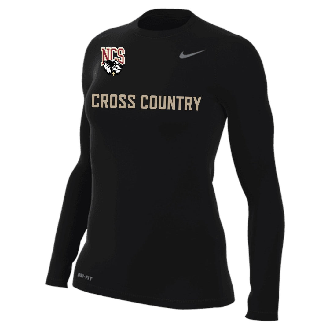 Nike Northlake Cross Country Women's Legend Long-Sleeve Shirt - Black NCS Cross Country - Third Coast Soccer