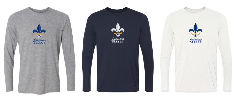 Louisiana Select LA Logo Long-Sleeve T-Shirt LA ODP Spiritwear - Third Coast Soccer