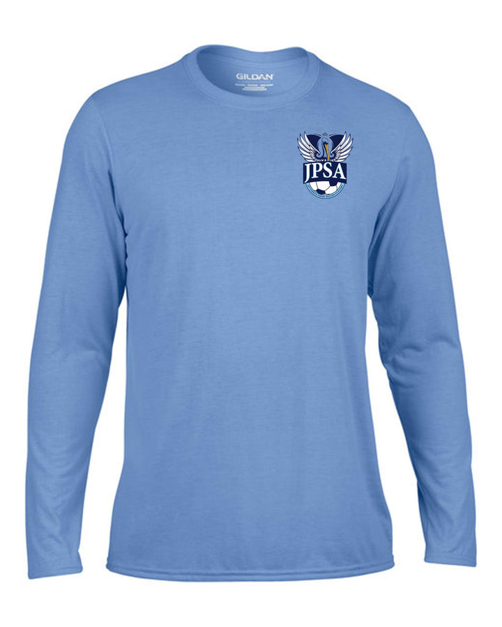 JPSA Logo Long-Sleeve T-Shirt JPSA Spiritwear Carolina Blue Youth Small - Third Coast Soccer
