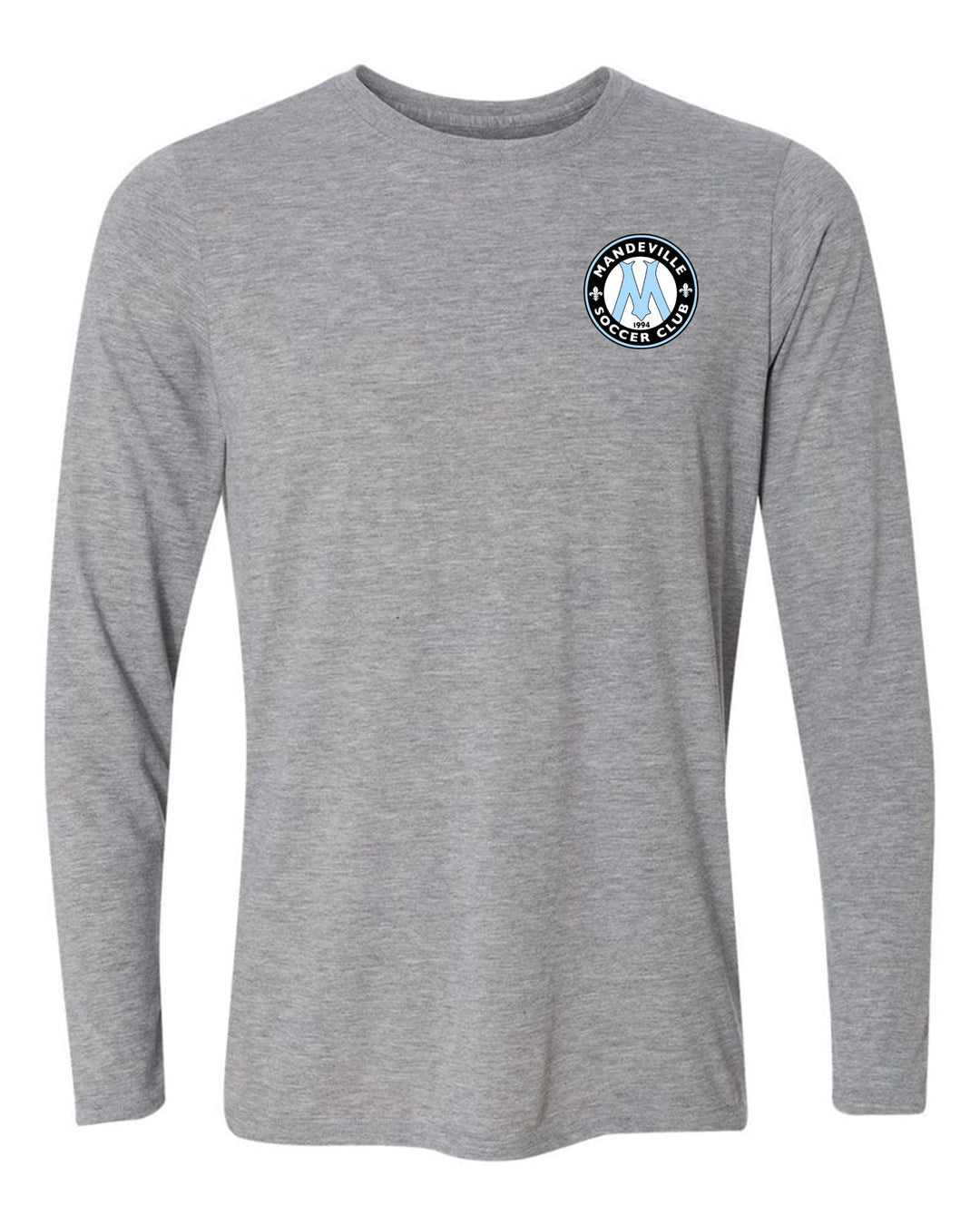 MSC Logo Long-Sleeve T-Shirt MSC Spiritwear Sport Grey Youth Small - Third Coast Soccer