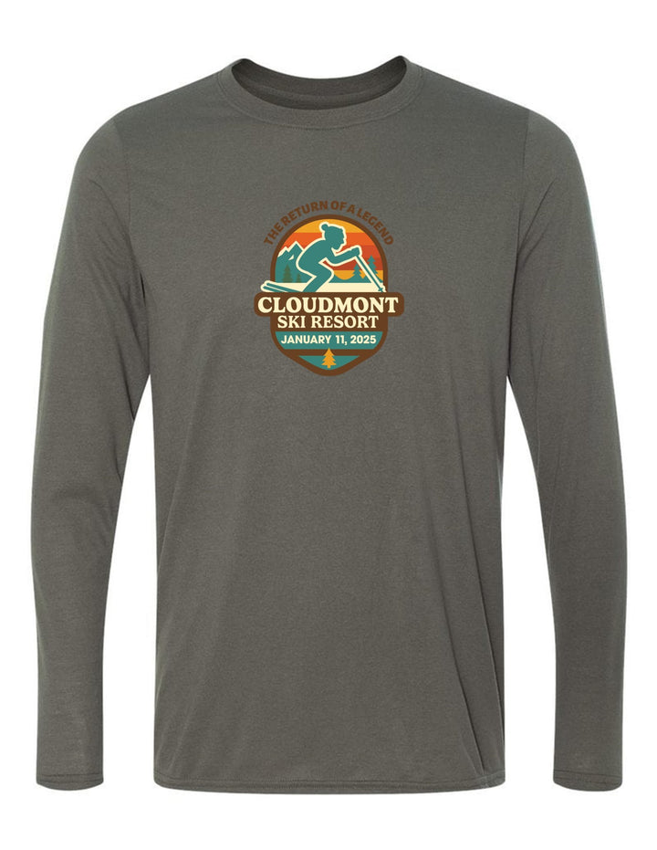 The Return of a Legend Long-Sleeve T-Shirt Return of a Legend Charcoal Youth Small - Third Coast Soccer