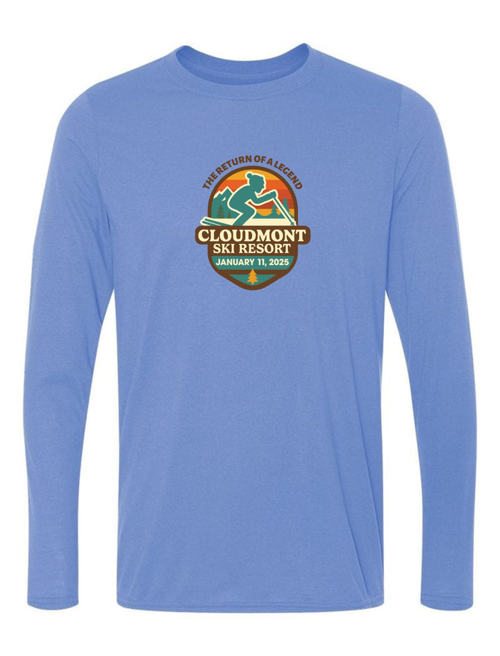 The Return of a Legend Long-Sleeve T-Shirt Return of a Legend Light Blue Youth Small - Third Coast Soccer