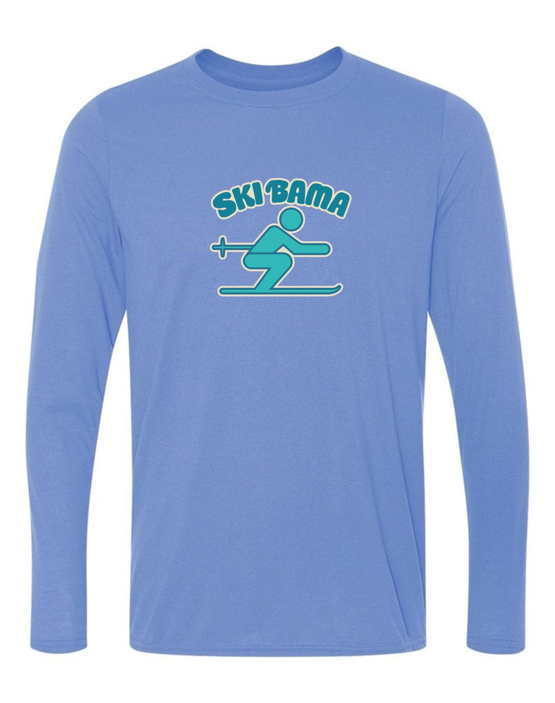 Ski Bama Long-Sleeve T-Shirt Ski Bama 5 Light Blue Youth Small - Third Coast Soccer