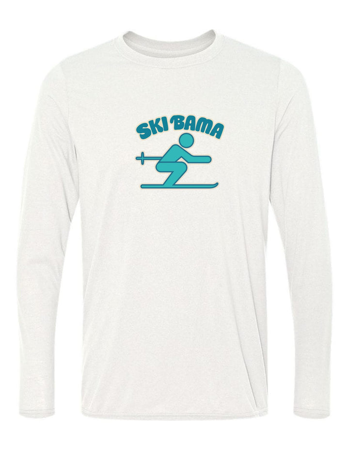 Ski Bama Long-Sleeve T-Shirt Ski Bama 5 White Youth Small - Third Coast Soccer