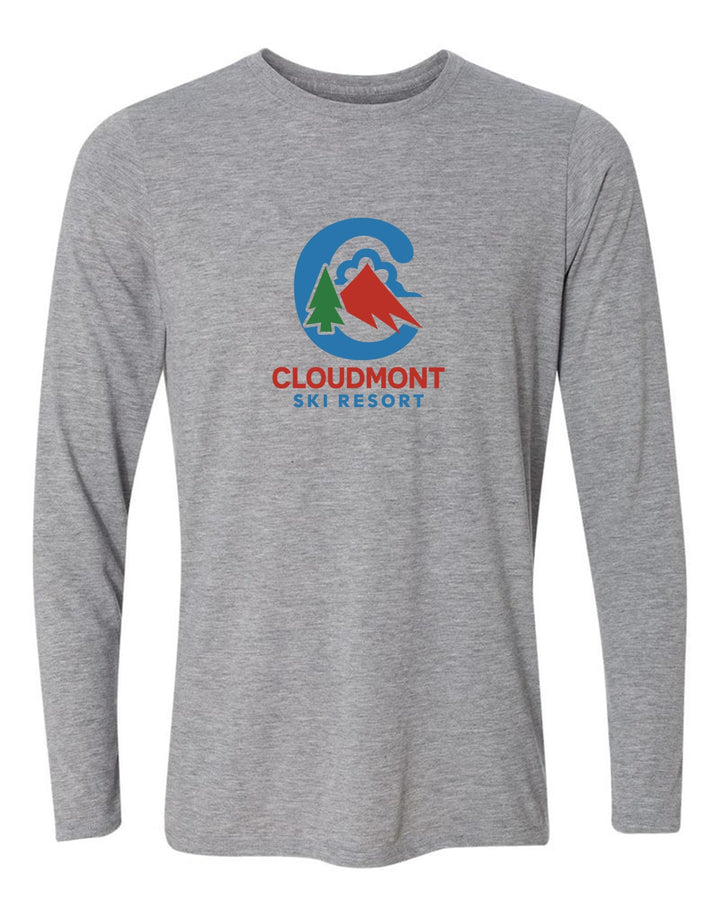 Cloudmont Ski Resort Long-Sleeve T-Shirt C CSR Sport Grey Youth Small - Third Coast Soccer