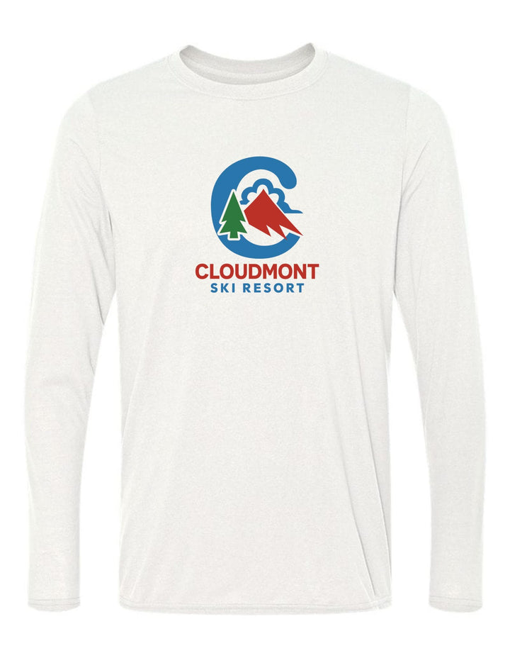 Cloudmont Ski Resort Long-Sleeve T-Shirt C CSR White Youth Small - Third Coast Soccer