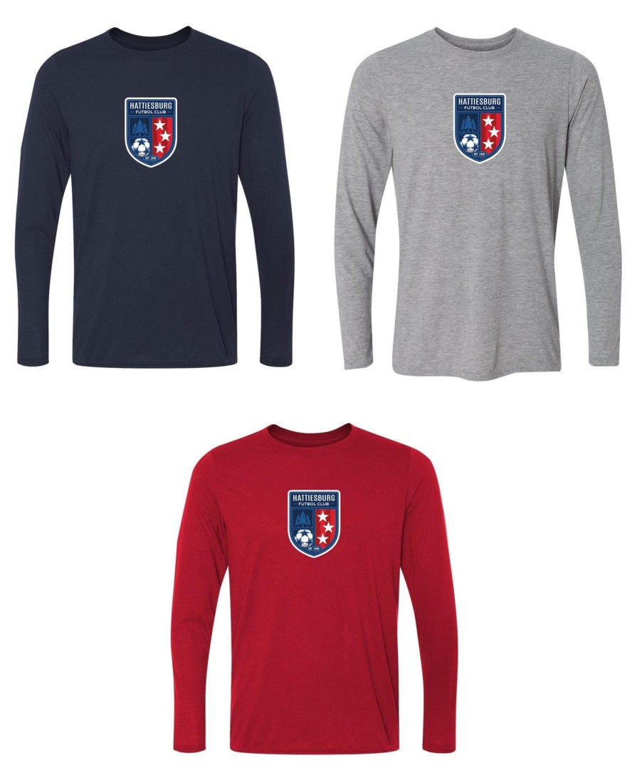 HFC Long-Sleeve Performance T-Shirt HFC Spirtwear   - Third Coast Soccer